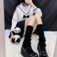 thumbnail image 1 of Calcetines JK Jersey de punto a rayas Manga Lolita Calcetines de punto Lolita Lindos calcetines calentadores de pies, 1 of 6