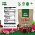 thumbnail image 6 of FeelGood Superfoods Fortified Beet Root Powder 7 oz Powder, 6 of 7