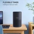 thumbnail image 3 of FULMINARE Air Purifiers for Bedroom H13 HEPA Air Purifier with LED Light, Timing Settings, 3 Speeds, Smart Portable Air Purifier for Home, Smoker, Re, 3 of 9