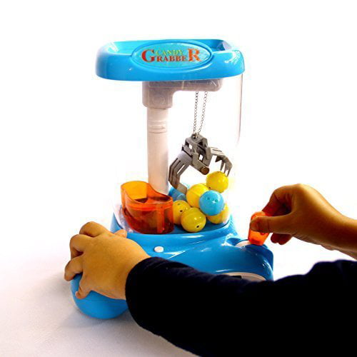 electronic claw toy grabber machine with led lights