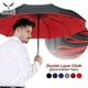 thumbnail image 1 of Paraguas doble automático a prueba de viento lluvia (púrpura) LingWen 8390614608733, 1 of 1