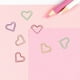 thumbnail image 4 of AURARMLET 100Ud Sujetapapeles Corazón De Metal Y Para Organizar Documentos, 4 of 7