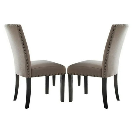 nailhead trim fabric upholstered wooden product