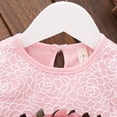 thumbnail image 4 of Summark Baby Children's Baby Girl Clothes Summer Floral Print Sleeveless Lace Tutu Skirt Layered Prom Cotton Princess Party Dress Mesh Girl Dress Girl Prom Dress Princess Dress, 4 of 7