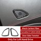 thumbnail image 3 of Kit de pegatinas decorativas para marco de anillo de audio de altavoz lateral de puerta para C7 2014-2019 Interior, negro, 3 of 5