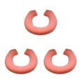 thumbnail image 3 of Transemion Durable Bathroom Pad Tear-resistant And U/O Shape Options Wear-resistant Orange 3Set, 3 of 6