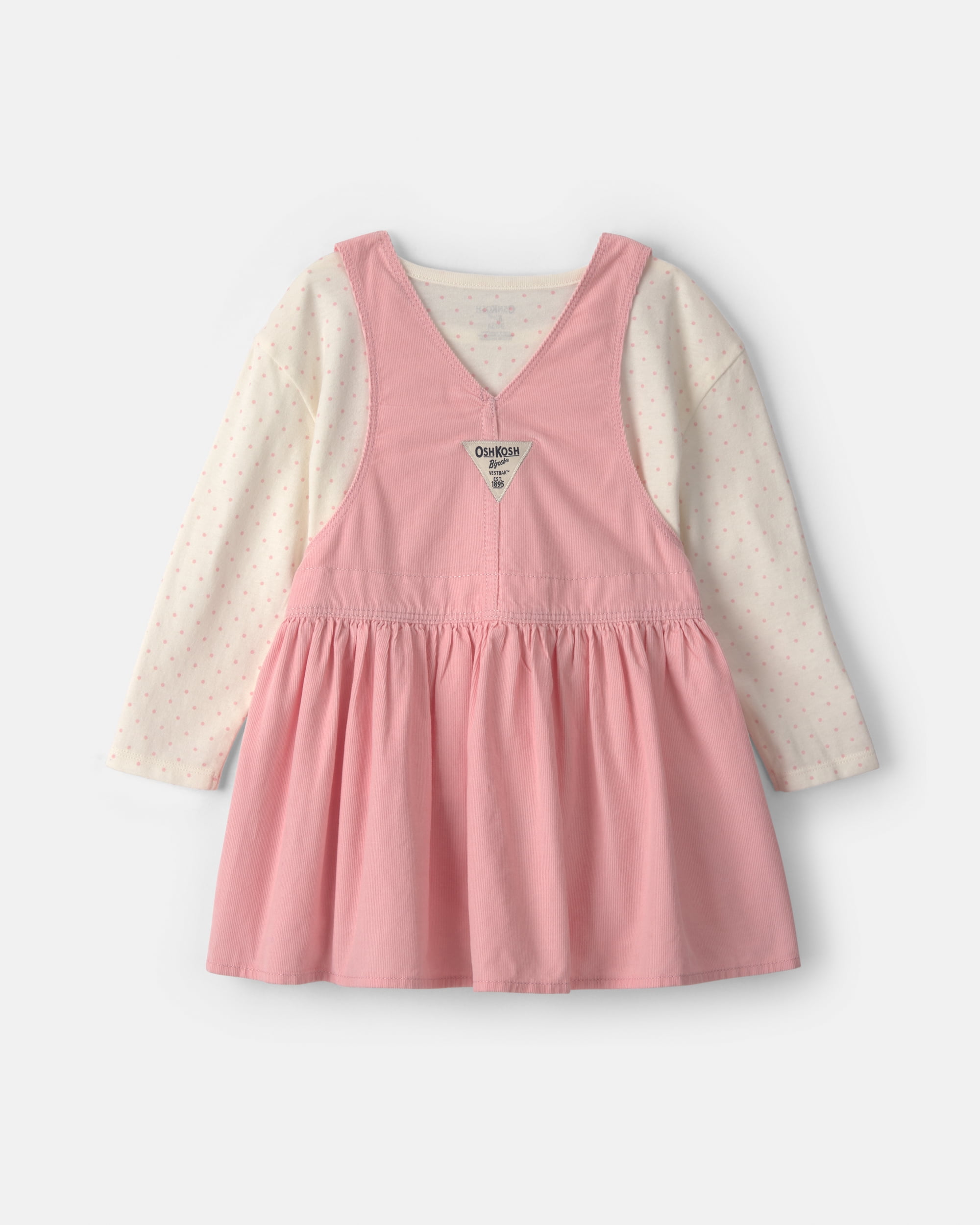 Oshkosh B'gosh Toddler Girl Skirtall and Top Outfit Set, 2-Piece, Sizes 2T - 5T