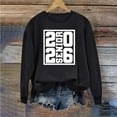 thumbnail image 3 of Uootdi Senior Class of 2026 Graduation Sweatshirt for Women Oversized Crewneck Long Sleeve Shirt Pullover Teen Clothes Gift Loo se Pullover Tops, 3 of 5