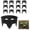 Black, variant on 24 Pcs Planting Grow Rings, Adjustable Snap-Together Watering Rings for Plants, Garden Irrigation Rings for Root Hydration, Moisture Retention, Mulch Support and Plant Protection