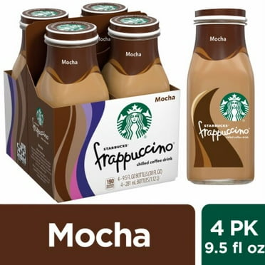2X - Starbucks Frappuccino Mocha Coffee Multipack Bottles 4 pk / 9.5 fl oz