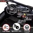 thumbnail image 6 of sopbost 24V Kids Electric Ride-On Toy Car, Ages 3–8, Max Speed 5 MPH, Battery-Powered Premium XXL 2-Seater 24V Ride On UTV with Remote Control, Black, 6 of 6