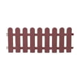 thumbnail image 2 of Plastic Garden Fence | Flower Bed Edging Border with Ground Stakes | Decorative Lawn and Pathway Barrier | Set of 1 for Yard, Patio, and Driveway Protection, 2 of 7