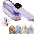 thumbnail image 3 of Handheld Steam Iron with Anti-Scalding Base, Mini Portable Steam Ironing Machine, Travel Steamer Iron with Swivel Handle for University Dormitories, Offices & Homes, 3 of 8