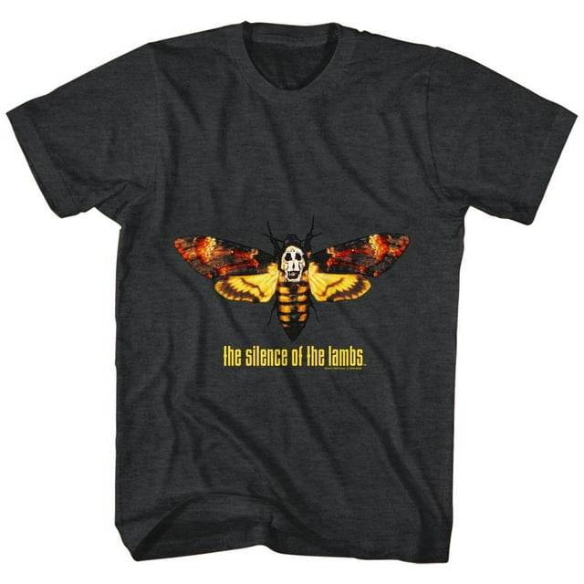 Silence Of The Lambs Films Papillon de Nuit Adulte T-Shirt à Manches Courtes