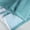 Cyan, variant on BNM Cotton Marble and Solid Face Towel Set of 12, Teal