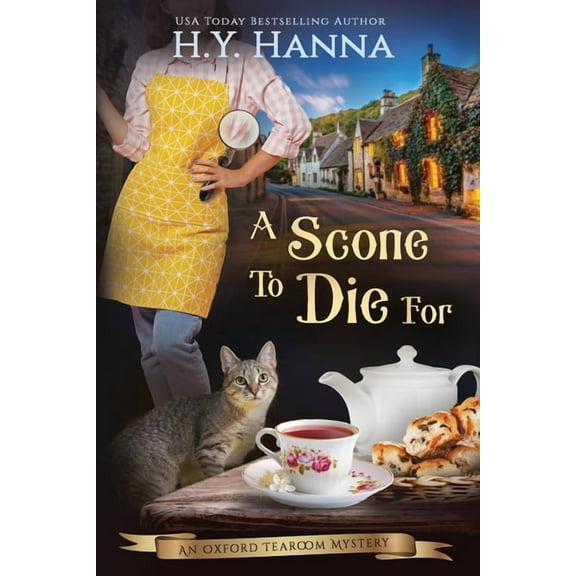 Oxford Tearoom Mysteries A Scone To Die For (LARGE PRINT), Book 1, (Paperback)