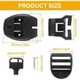 thumbnail image 5 of MOMOJIA 10Set Spa Cover Clamps Hot tubs Locking Clip Plastic Hot tubs Cover Latches Buckle For Pool Safety And Accident Prevention, 5 of 8