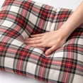 thumbnail image 4 of Christmas Tartan Plaid Throw Pillow 18x18 Inch Filled Decorative Cushion Holiday Red Green Plaid Pillow for Sofa Couch Living Room Home Decor, 4 of 6
