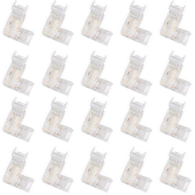 LED Light Strip Connector Right Angle Connector 5mm