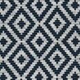 thumbnail image 6 of SAFAVIEH Montauk Tryik Geometric Diamonds Cotton Area Rug, Navy/Ivory, 3' x 5', 6 of 6