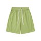 thumbnail image 1 of pstuiky Pantalones cortos de entrenamiento para hombre, Pantalones cortos de ejercicio para hombre, de color liso, informales, holgados, con cintura elástica y bolsillos, 1 of 5