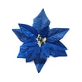 thumbnail image 1 of Christmas Flowers Christmas Tree Decorations Fabric Simulation Flowers, 1 of 10