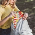 thumbnail image 5 of FORMRS 13-13.3 inch Laptop Sleeve Case Soft Carrying Quilted Computer Bag Cover, White Striped Lemon, 5 of 7