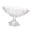 A, variant on Tibvox Clear Oval Serving Bowl for Fruit Bread Candy Dessert Elegant Display Tray