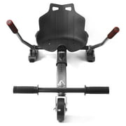 HoverTech 1 All In One Hover Cart Attachment For Hoverboard - Transform your Hoverboard into a Go Kart with Hovercart - Black