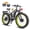 Green, variant on KAIJIELAISI Electric Bike for Adults Dual Motor AWD Mountain Electric Bicycles 52V 26AH Removable Lithium Battery, 26" 4.0 inch Fat Tire Ebike E-Bike for Adults UL2849.