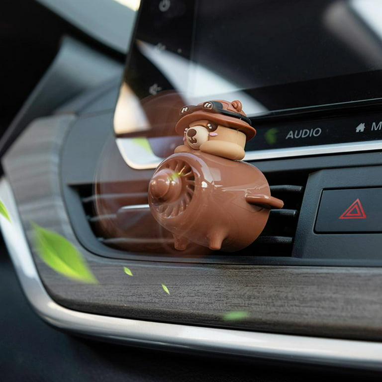 Car Air Fresheners Vent Clips - Cute Accessories Bear Pilot Car  Aromatherapy Diffuser Air Outlet