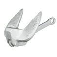 thumbnail image 2 of Attwood 9935-1 Cast Iron Navy Anchor - 20 Pound - Aluminum Plated Silver Finish, 2 of 3