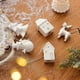 thumbnail image 5 of Colgante de cerámica para casa de Navidad, casa de nieve hueca, adornos para árbol de Navidad, decoración para Año Nuevo, regalos, 5 of 5