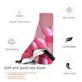 thumbnail image 3 of Xecao Pink Balloon Puppy Art Print Quick Dry Towel - Lightweight Microfiber Travel Towels w/Bag - Fast Drying Towel Set for Camping, Beach, Gym-31.5"x63", 3 of 8