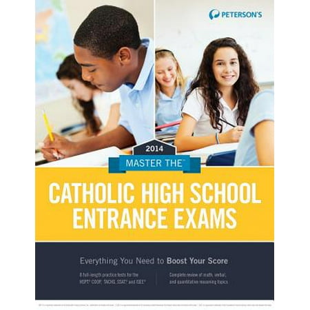 Master The Catholic High School Entrance Exams Walmart Com