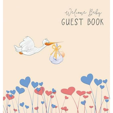 Baby Shower Guest Book with Gift Log (Hardcover) for Baby Naming Day, Baby Shower Party, Christening or Baptism Ceremony, Welcome Baby Party : For Baby Showers, Naming Day Ceremony, Christening, (Best Baby Baptism Gifts)