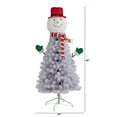 thumbnail image 2 of Nearly Natural 5' Snowman Artificial Christmas Tree with 408 Bendable Branches, 2 of 3