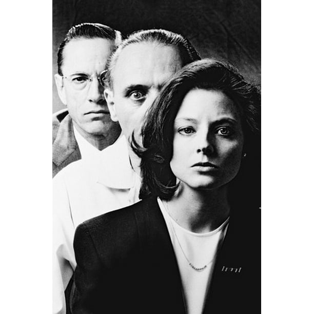 Jodie Foster, Scott Glenn and Anthony Hopkins in The Silence of the Lambs 24x36 Poster - Walmart ...