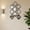 Black, variant on Acrylic Mirrors for Wall Decor - DIY Self-Adhesive Decorative Mirror Tiles, Diamond Shaped Wall Stickers for Living Room, Bedroom, Office, and Wedding Party Decor(Gold,9pcs)