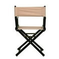 thumbnail image 2 of Casual Home Chaise de Réalisateur 18 Pouces" Cadre Noir avec Toile Beige, 2 of 5
