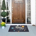 thumbnail image 5 of Yayeee Doormat for Indoor Entrance 32" x 20" Non Slippery Floor Rug, Black Record, 5 of 8