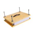 thumbnail image 5 of Sharprepublic Bamboo Wood Portable Book Binding Machine for Home Office Desktop 29.5cmx19.5cm, 5 of 8