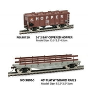 1/87 HO Scale MDT Internal Combustion Engine Railway Model Set, Simulation Train Locomotive Model Gift for Enthusiast