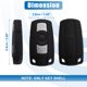 thumbnail image 4 of Unique Bargains - Carcasa para llave de mando a distancia de 3 botones, carcasa de entrada sin llave, repuesto negro para BMW 325i 2006-2011, 4 of 6