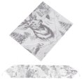 thumbnail image 3 of Décoration de Table, Tapis de Table de Noël Gris Couverture de Table Performance Éprouvée, 3 of 14