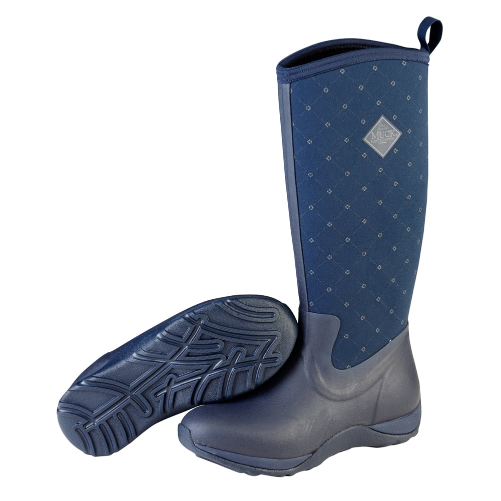 navy muck boots