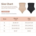 thumbnail image 6 of COMFREE Tummy Control Thong Shapewear for Women High Waist Shaping Underwear Seamless Body Shaper Panties Girdle, 6 of 6