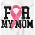 thumbnail image 2 of Breast Cancer BCA Pink Ribbon for Mom Zip Up Hoodie Men's Women's Brisco Brands L, 2 of 6