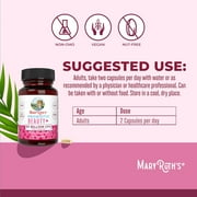 MaryRuths Probiotic Beauty+ with Vitamin C & Biotin for Hair, Skin, Nails Support, 60 Capsules