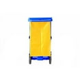 thumbnail image 2 of Commercial Housekeeping Janitorial cart with Vinyl Bag & Cover AF08170A Blue, 2 of 4